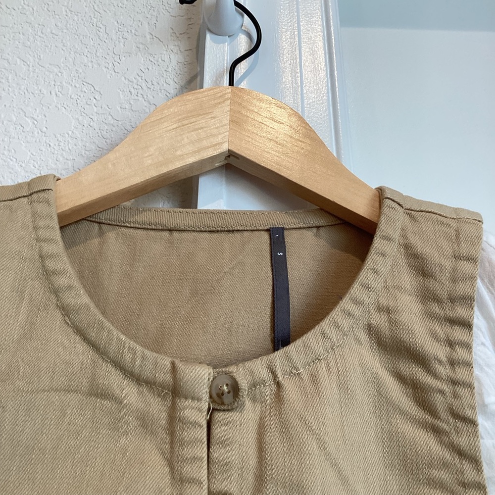 Anthropologie Puff-Sleeve Twofer Short-Sleeve Top NEW Small - Picture 9 of 15
